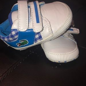 Blue baby boy shoes